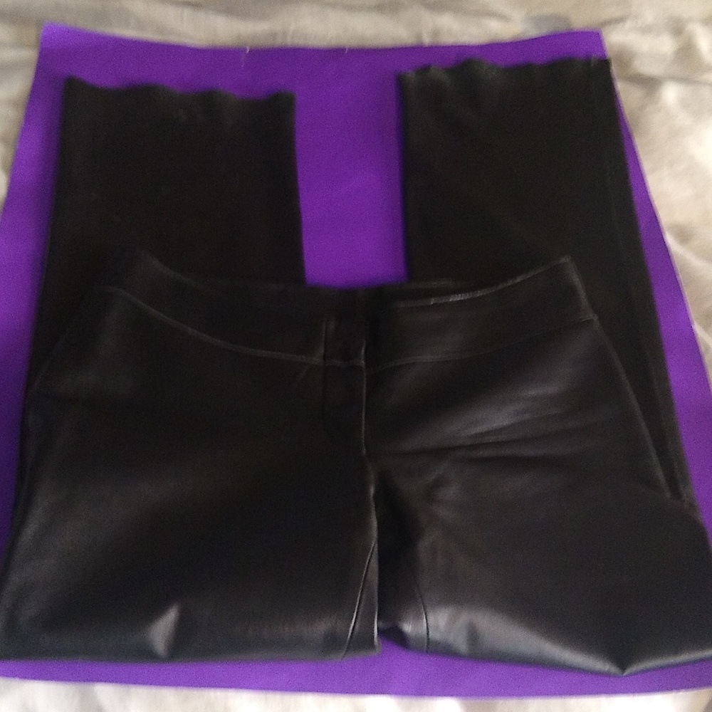 Vintage Arden B soft leather pants size 4